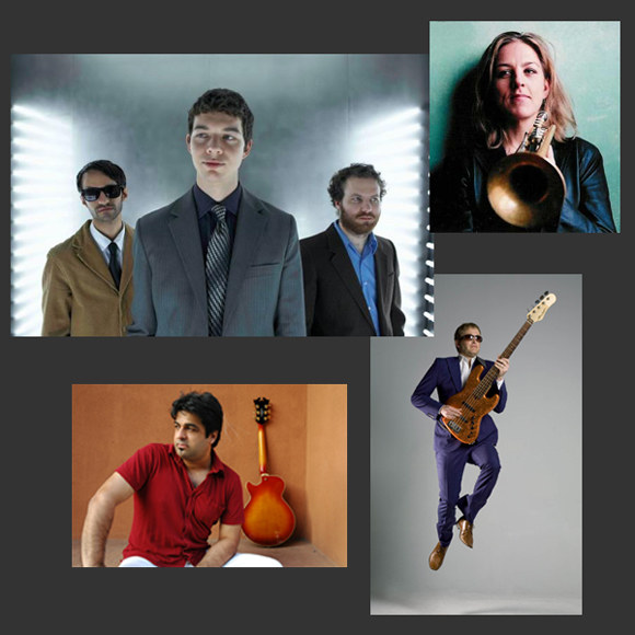 The October Trio + Ingrid Jensen/<br>Abbasi-Tarry Trio image