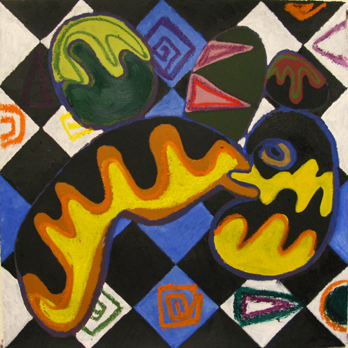 See New Paintings as On the Walls page.
